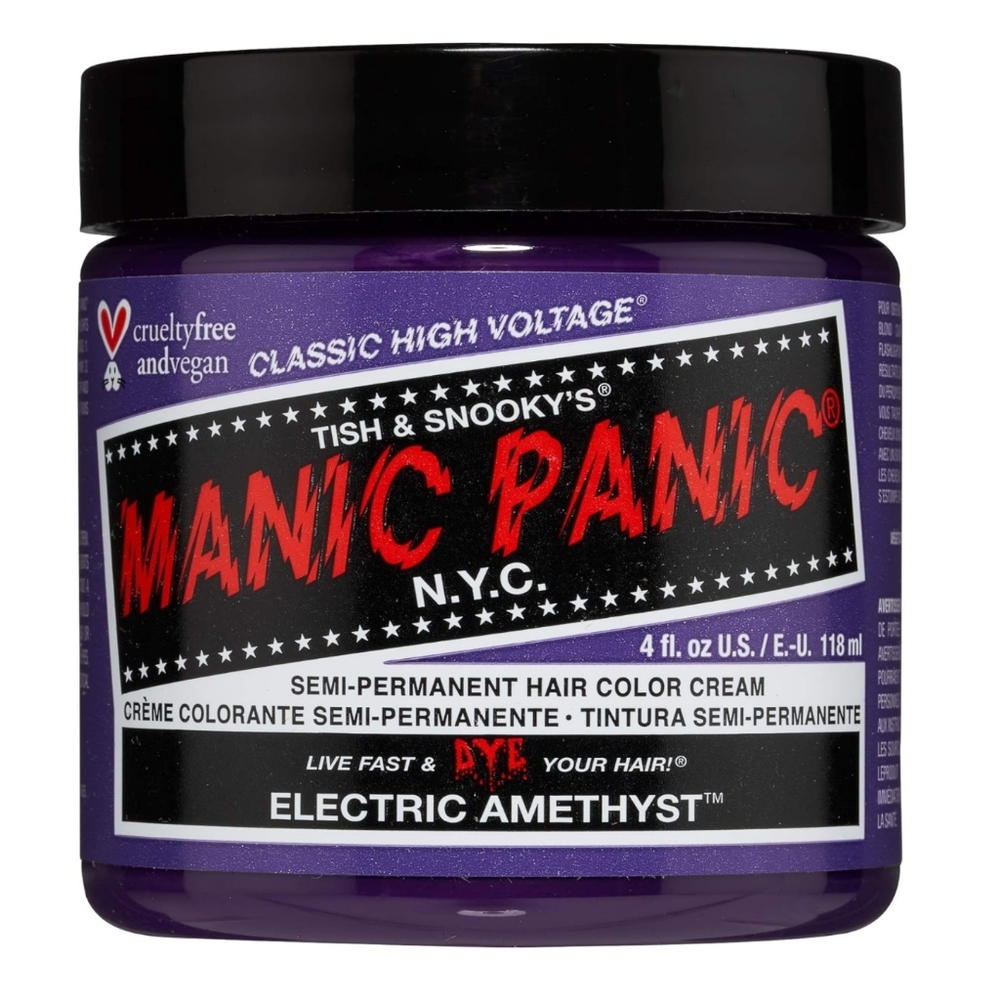 Manic Panic Electric Amethyst Classic High Voltage Semi-Permanent Hair Color New